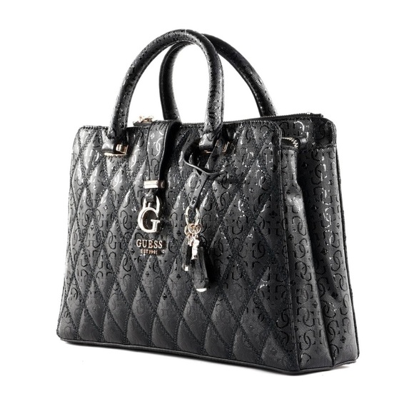 GUESS Adi Society Satchel - Picture 1 of 8